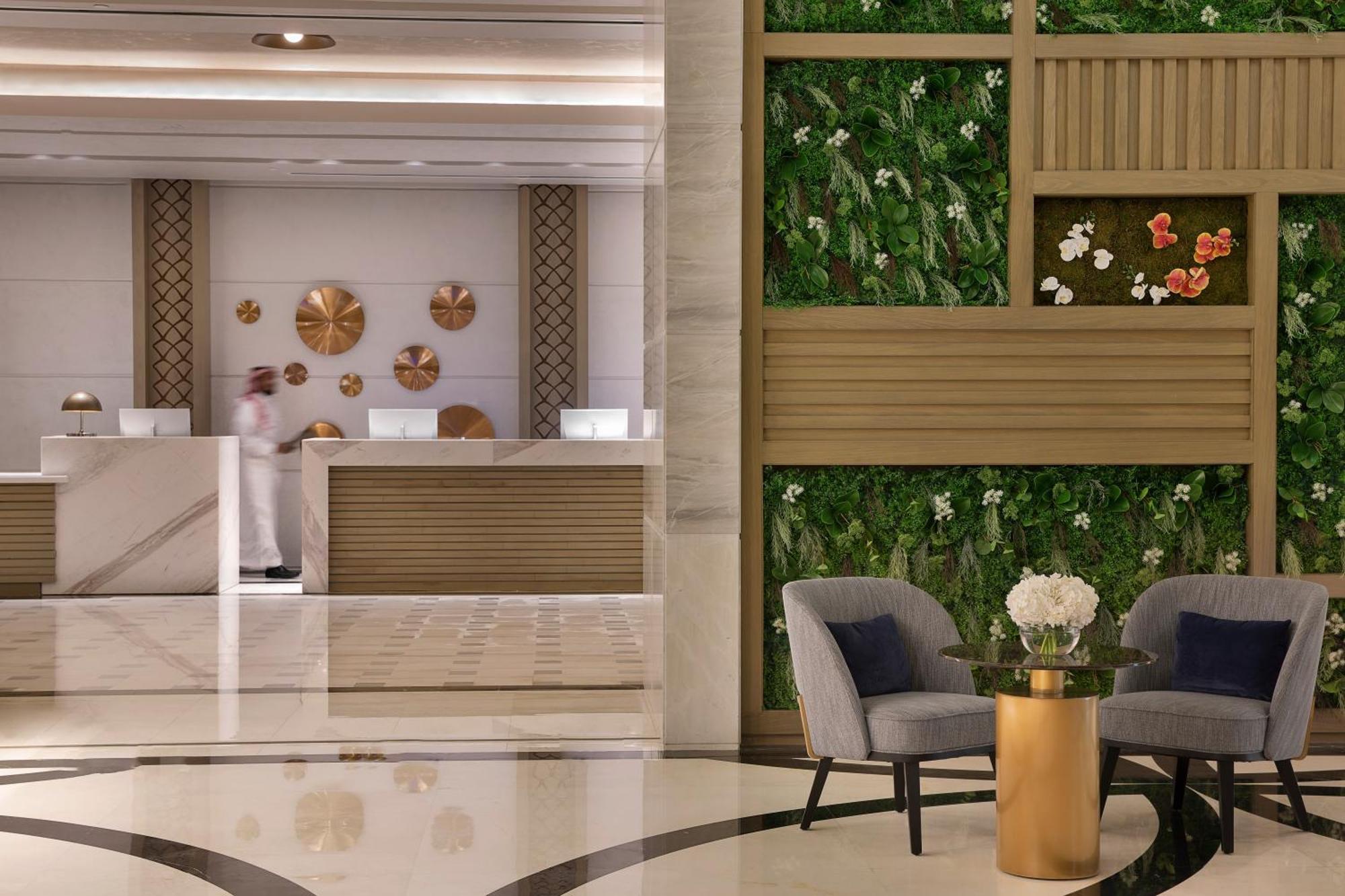 Jumeirah Jabal Omar Makkah Мекка Экстерьер фото The lobby of the hotel